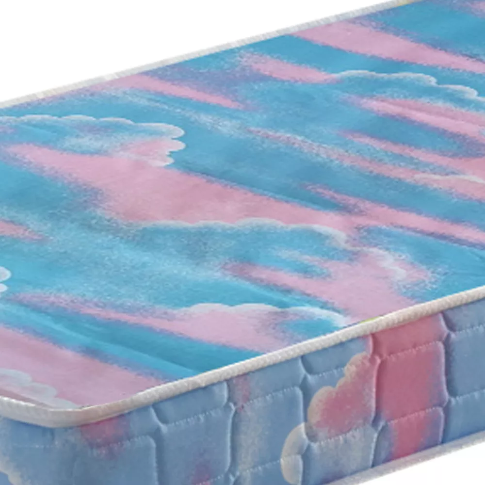 Colchão Berço Baby New York Espuma D18 Liso 70x130x8cm