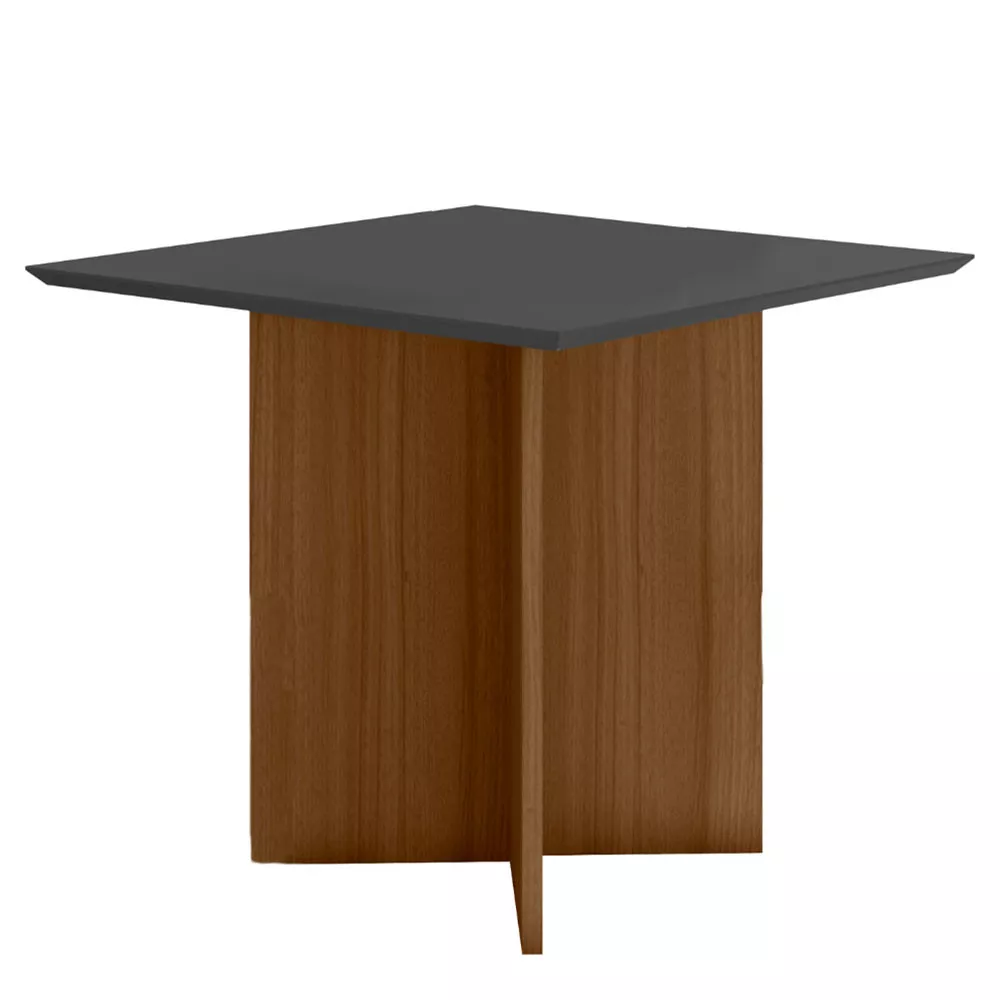 Imagem 8 de 10 de Conjunto Sala de Jantar Quadrada Mesa Helo 90cm e 04 Cadeiras Jade