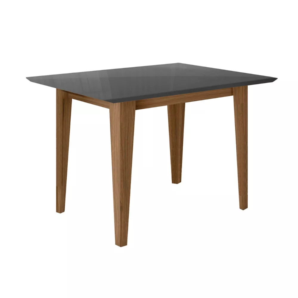Mesa para Sala de Jantar 120cm Retangular Tampo Chanfrado Kate Poliman