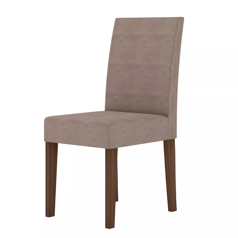 Conjunto Sala de Jantar Quadrada Mesa Helo 90cm e 04 Cadeiras Josi Poliman Móveis