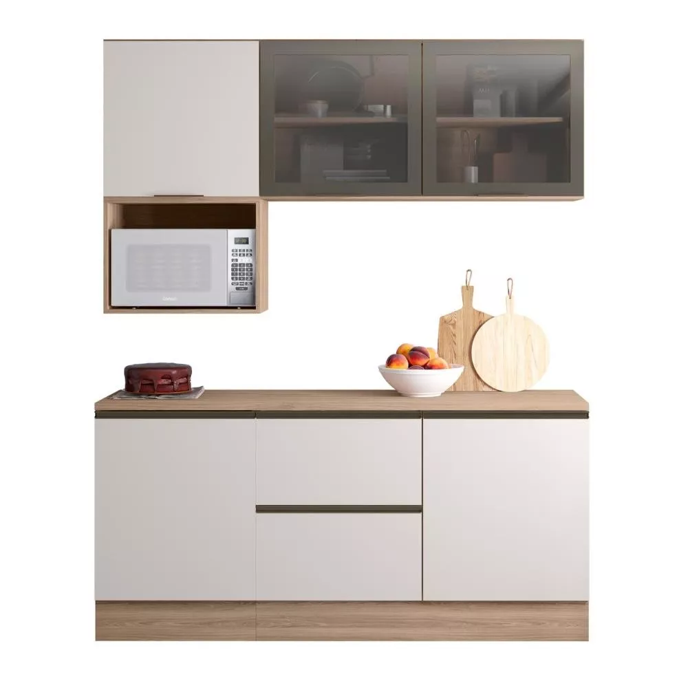 Image 1 of 5 of Cozinha Completa Etna 5 Peças Poliman Móveis