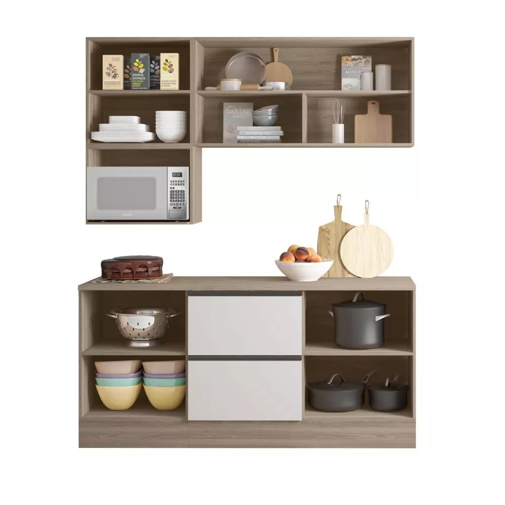 Image 2 of 5 of Cozinha Completa Etna 5 Peças Poliman Móveis