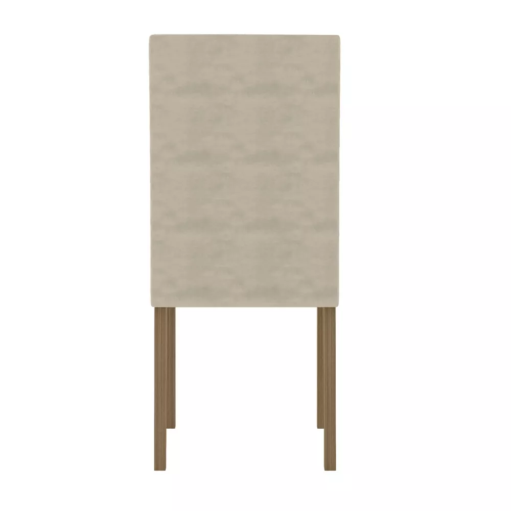 Imagem 8 de 11 de Conjunto Sala de Jantar Quadrada Mesa Jade 90cm e 04 Cadeiras Josi Poliman Móveis