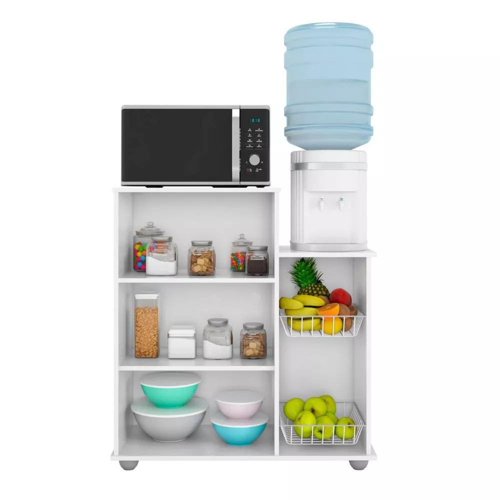 Armário Fruteira Multiuso 2 Portas Sollys Poliman Móveis