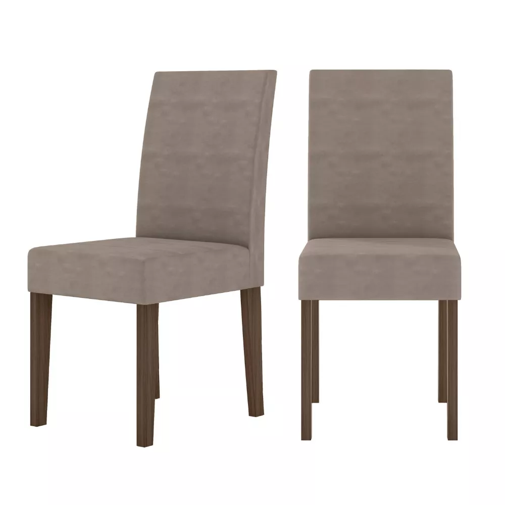 Image 5 of 11 of Conjunto Sala de Jantar Retangular Mesa Amalia 136cm e 04 Cadeiras Josi Poliman
