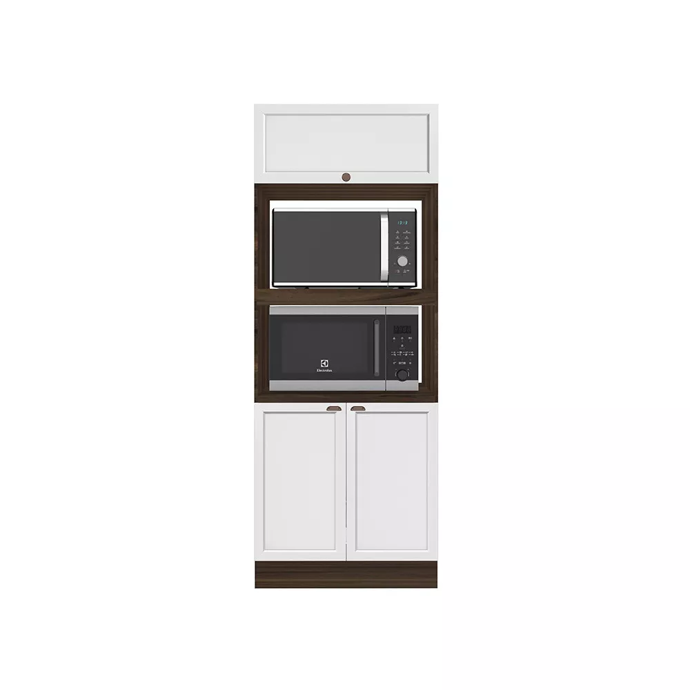 Paneleiro Torre Quente 2 Nichos 3 Portas Unna Poliman