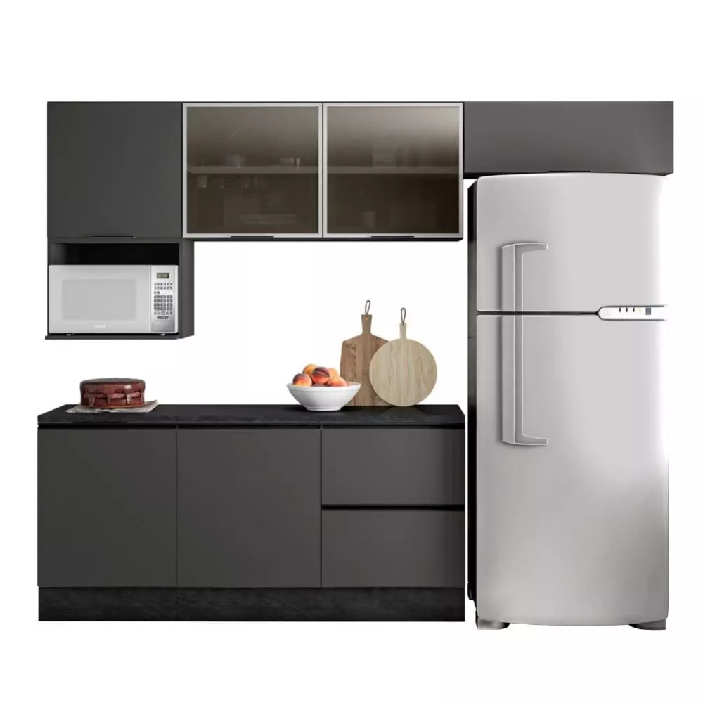 Cozinha Completa Etna 6 Peças Poliman Móveis