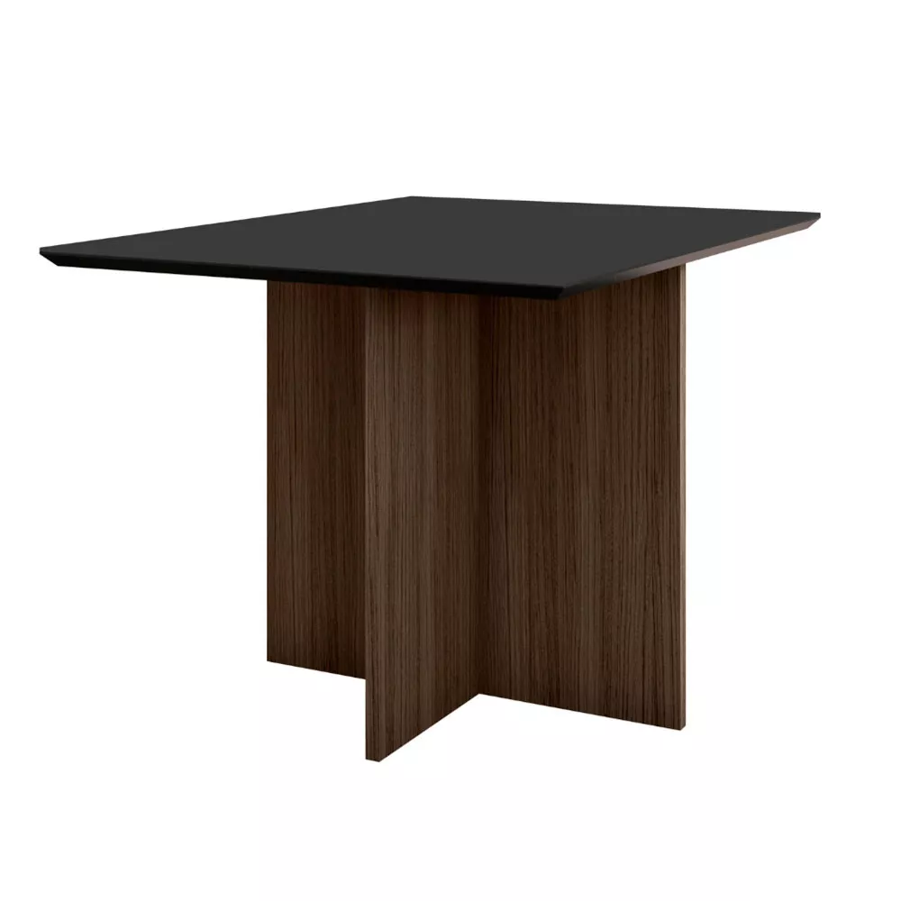 Conjunto Sala de Jantar Retangular Mesa Helo 120cm e 04 Cadeiras Josi Poliman Móveis