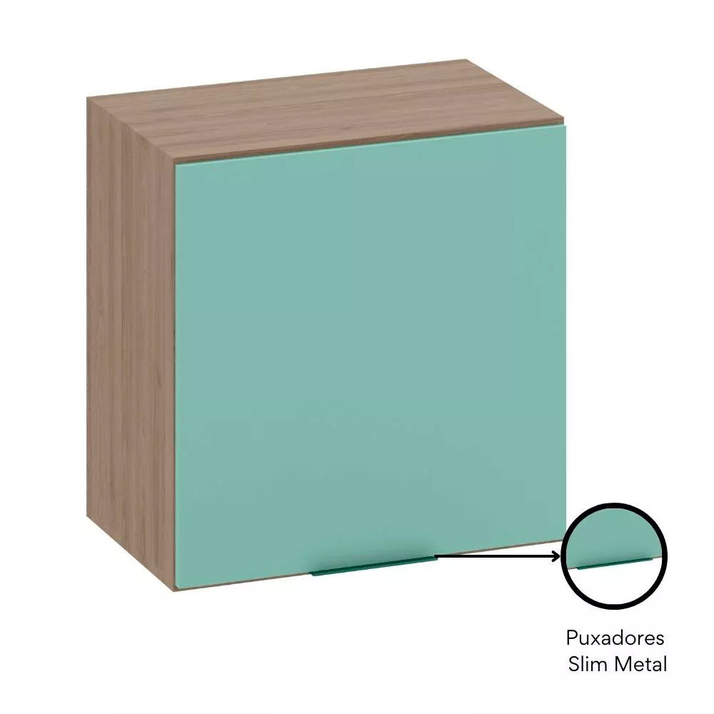 Image 3 of 5 of Armário Aéreo 58 cm 1 Porta Etna Poliman Móveis