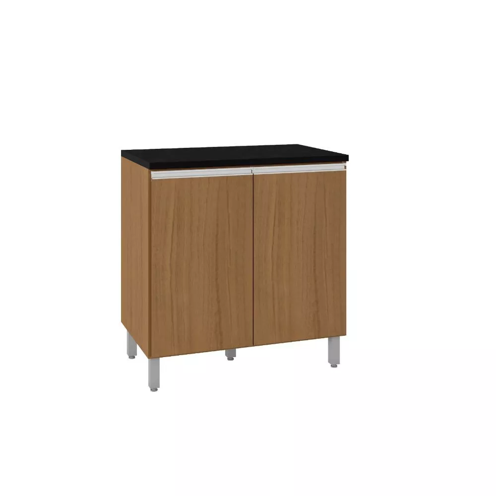 Balcão 2 Portas Com Tampo Evidence Poliman Móveis