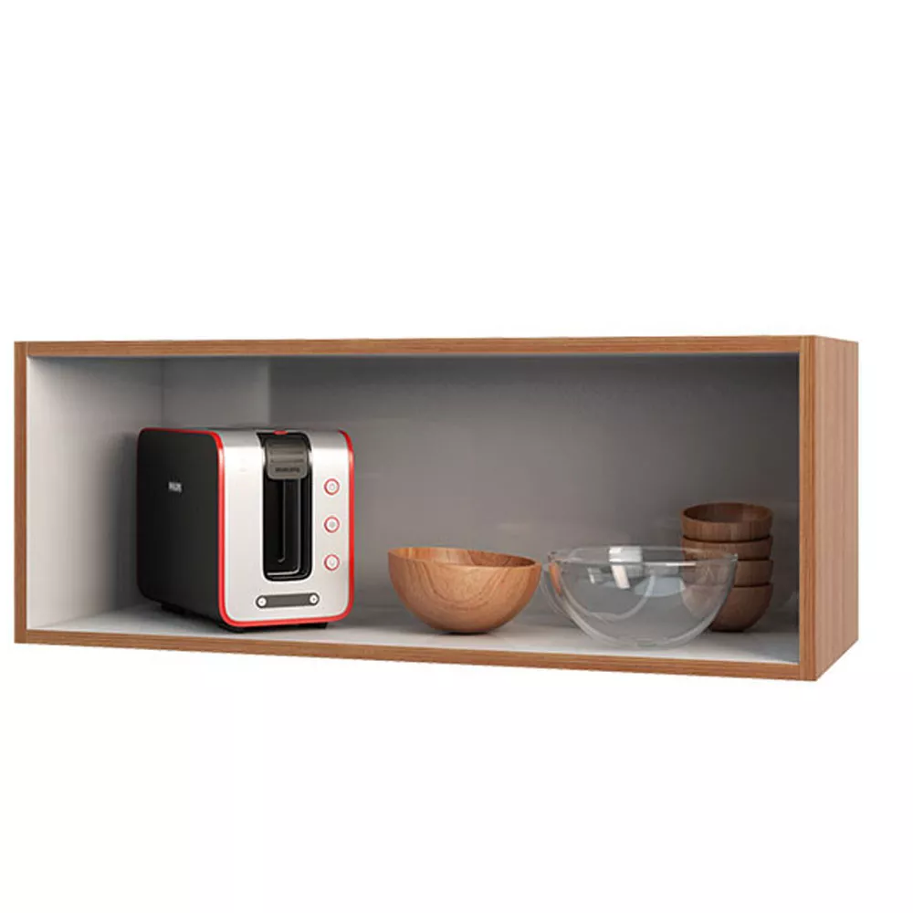 Aéreo Basculante Geladeira 1 Porta Evidence Poliman Móveis