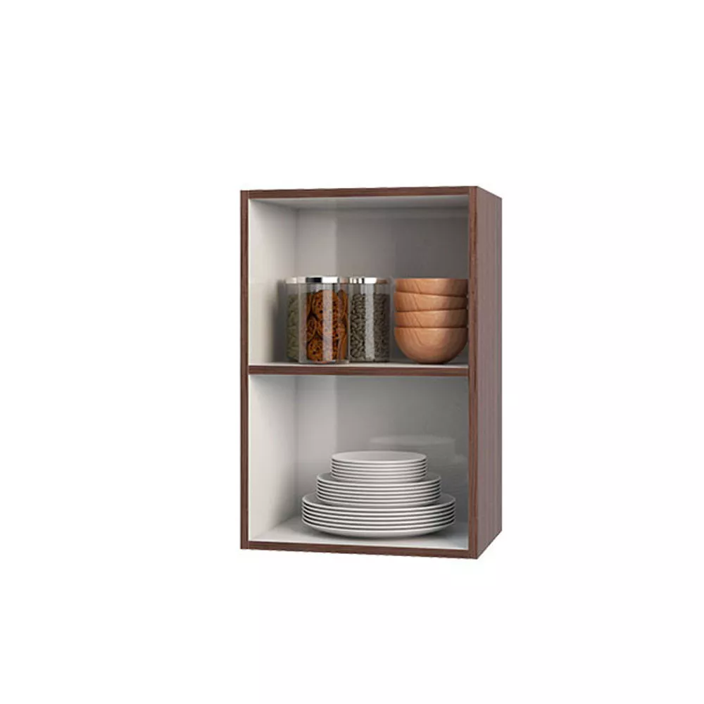 Armário Aéreo de Cozinha Evidence 1 Porta Com Prateleira Poliman Móveis