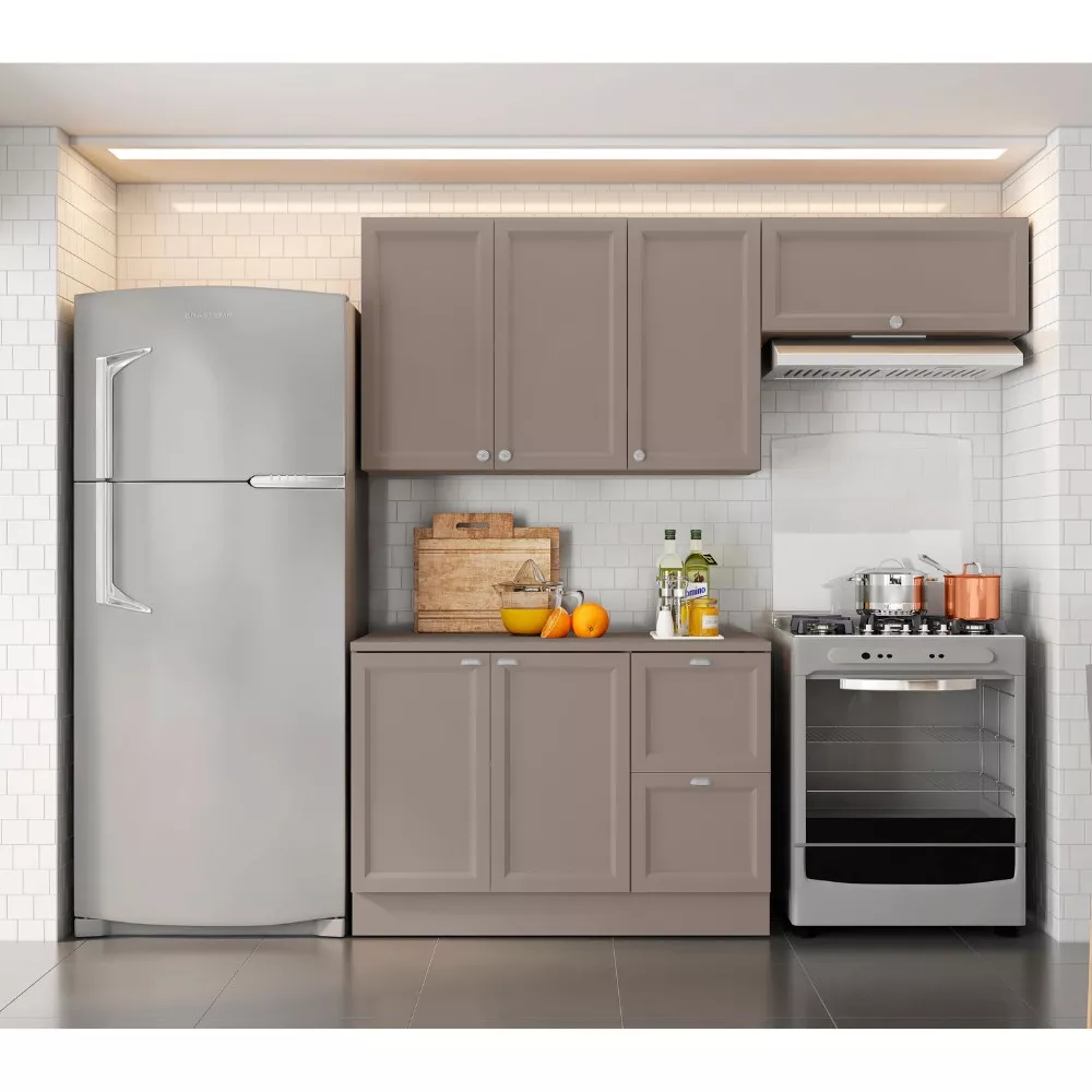 Cozinha Mudulada 4 peças Unna Poliman Móveis