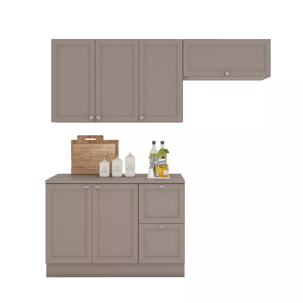 Cozinha Mudulada 4 peças Unna Poliman Móveis