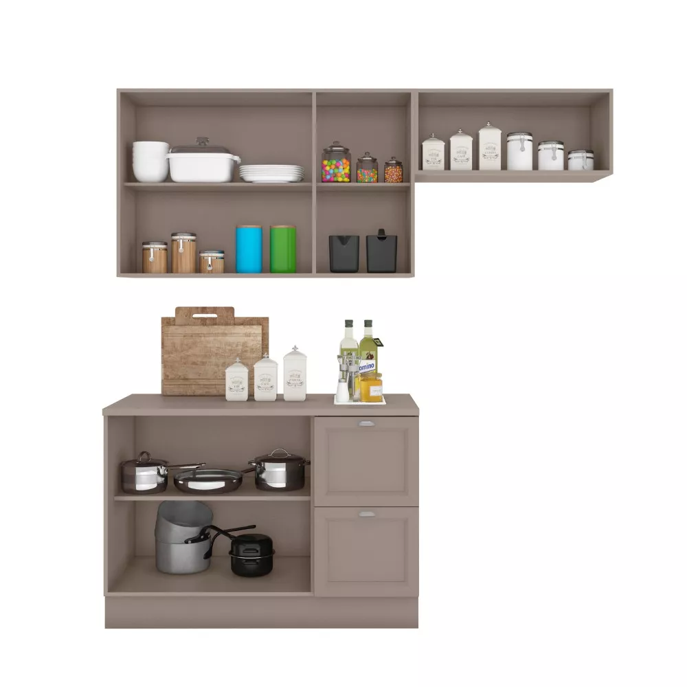 Cozinha Mudulada 4 peças Unna Poliman Móveis