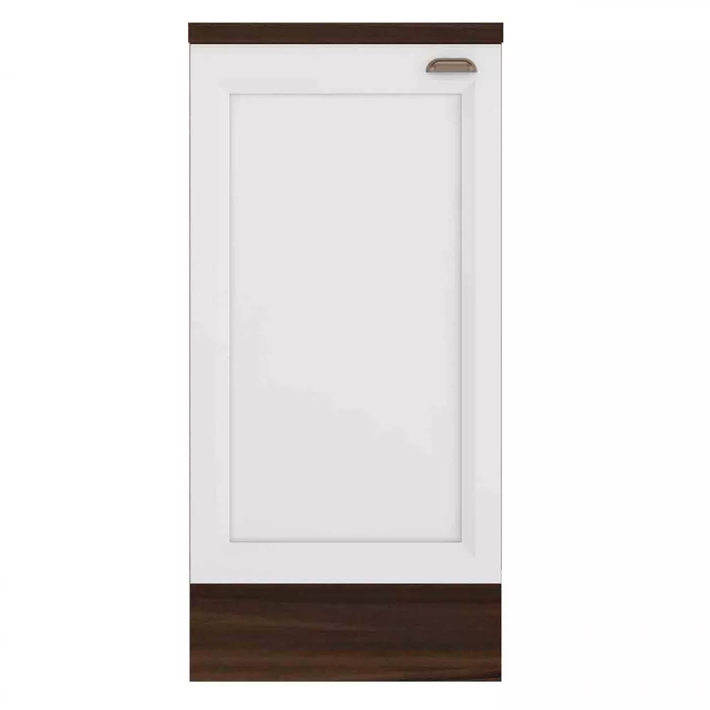 Balcão com Tampo 41 cm 1 Porta Unna Poliman Móveis