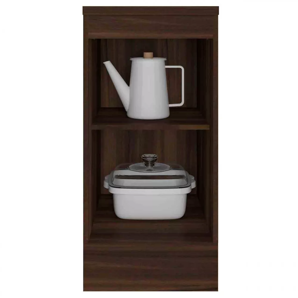 Balcão com Tampo 41 cm 1 Porta Unna Poliman Móveis