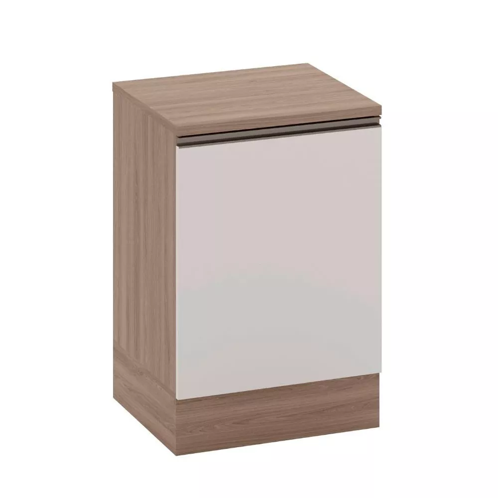 Balcão com Tampo 58 cm 1 Porta Etna Poliman Móveis