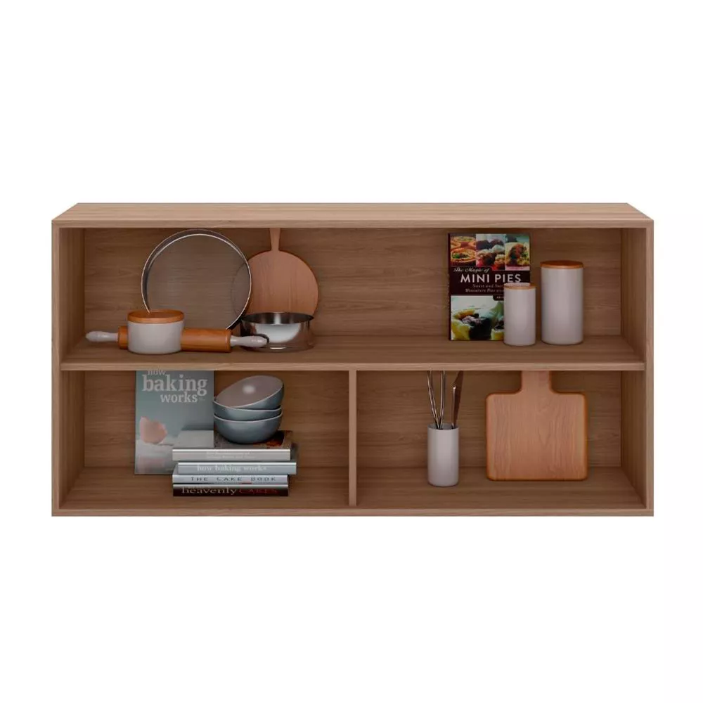 Armário Aéreo 120 cm 2 Portas Etna Poliman Móveis