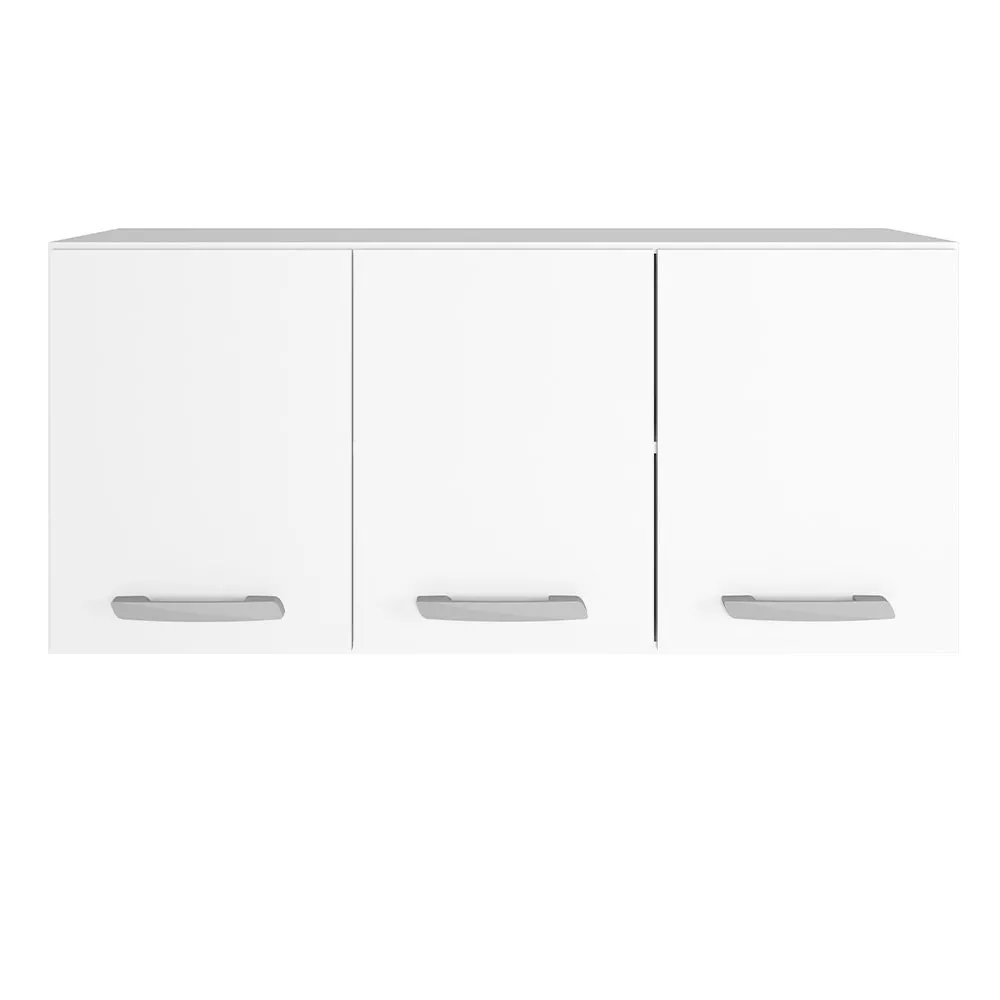 Image 1 of 6 of Armário Aéreo Multiuso 120 cm 3 Portas Poliman