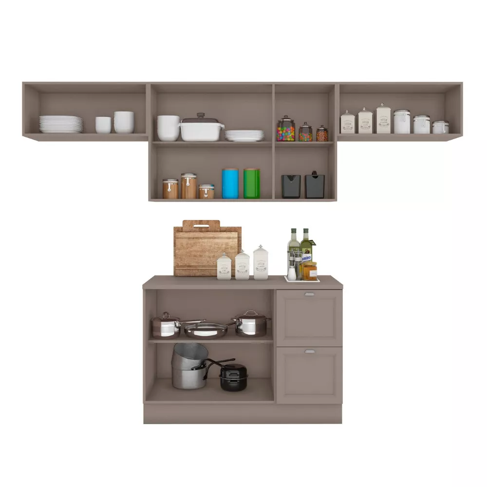 Cozinha Mudulada 5 peças Unna Poliman Móveis