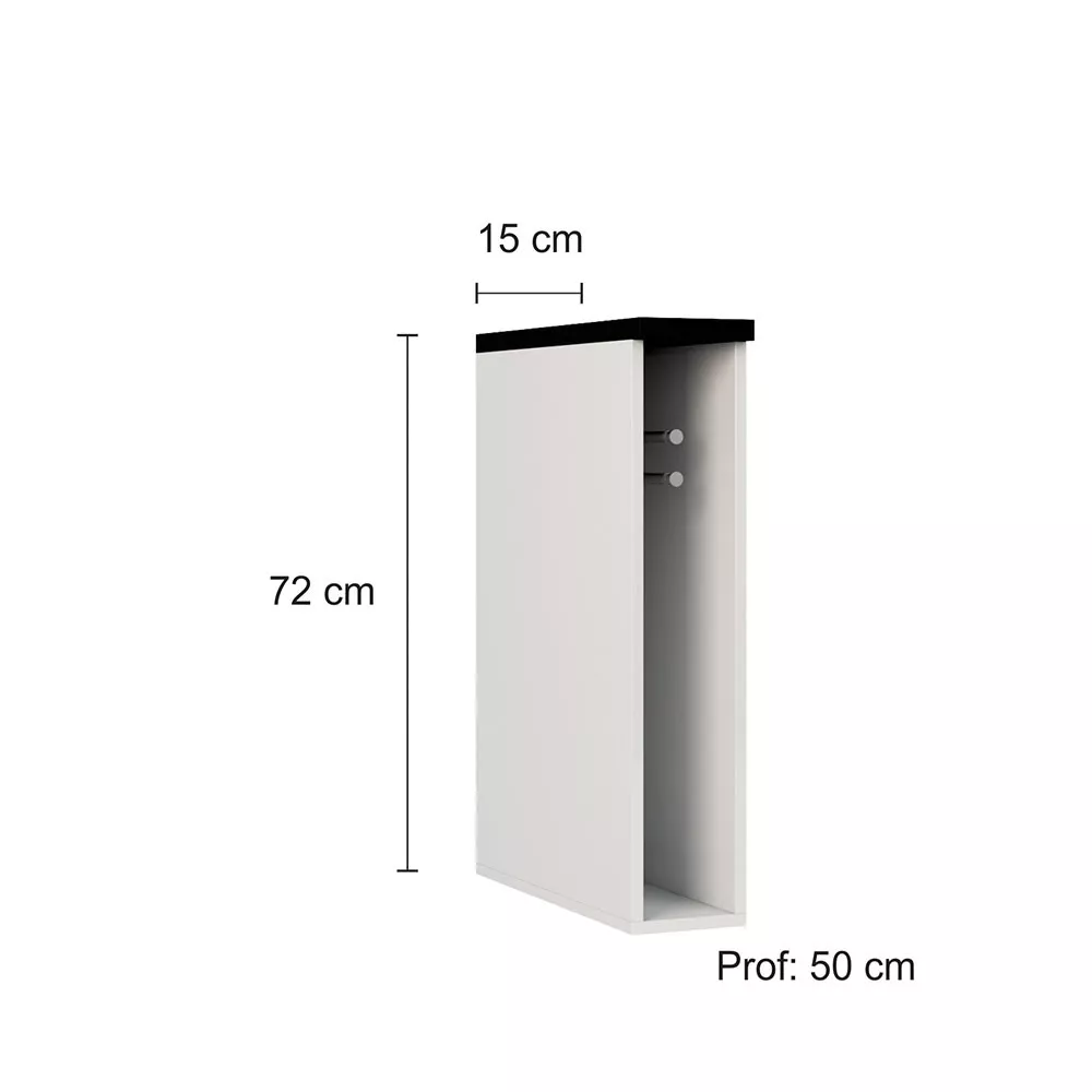 Balcão Nicho Toalheiro Evidence Poliman