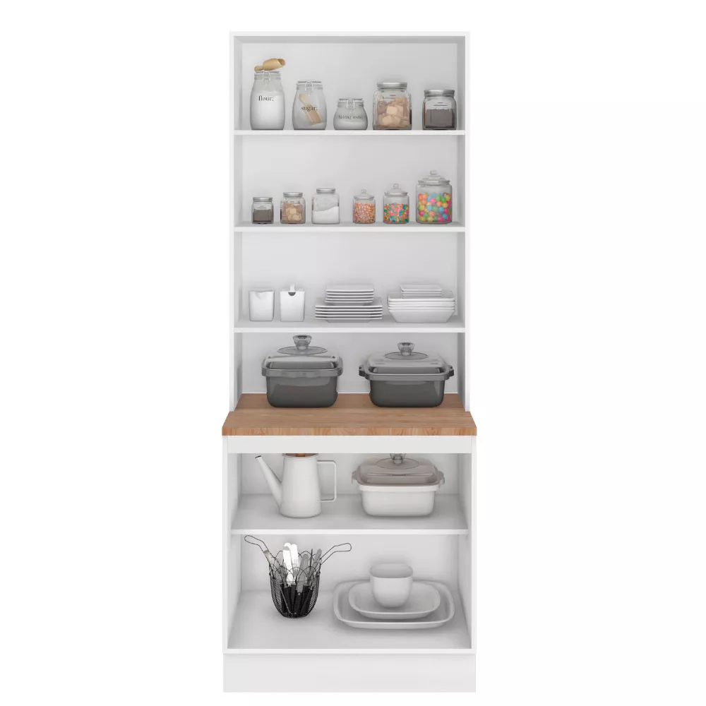 Paneleiro Cristaleira 4 Portas Unna Poliman