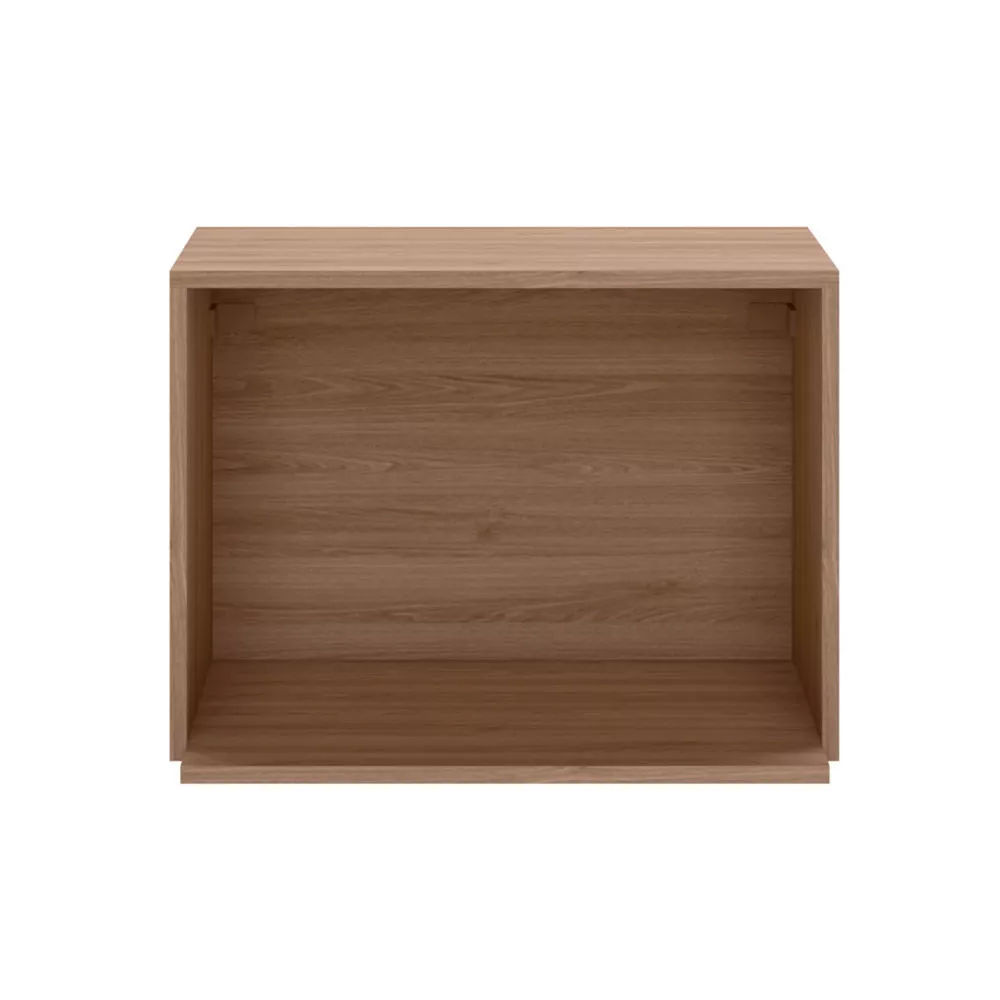 Armário Aéreo 58 cm com Nicho Micro ondas Etna Poliman