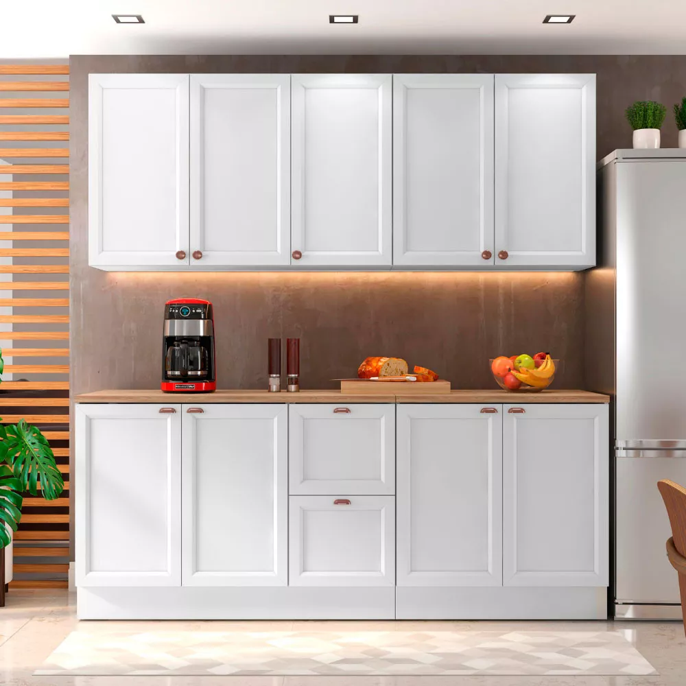 Image 0 of 4 of Cozinha Completa Modulada Olivia 9 Portas 2 Gavetas