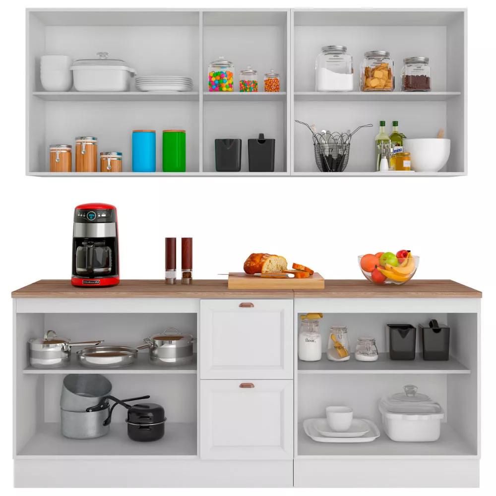 Image 2 of 4 of Cozinha Completa Modulada Olivia 9 Portas 2 Gavetas