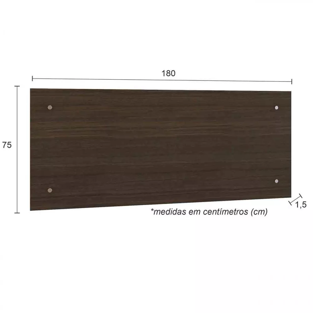 Módulo Painel Cabeceira Queen 180 cm Star Poliman Móveis