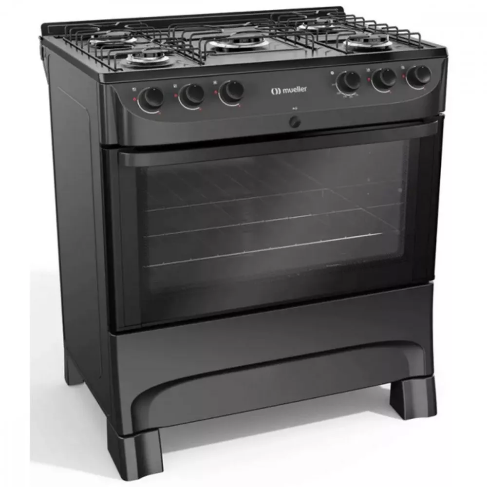 Fogão Mueller 5 Bocas com mesa esmaltada
