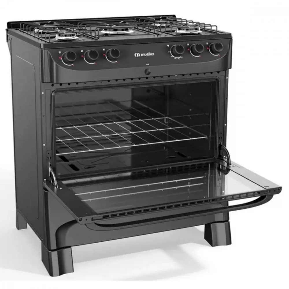 Fogão Mueller 5 Bocas com mesa esmaltada