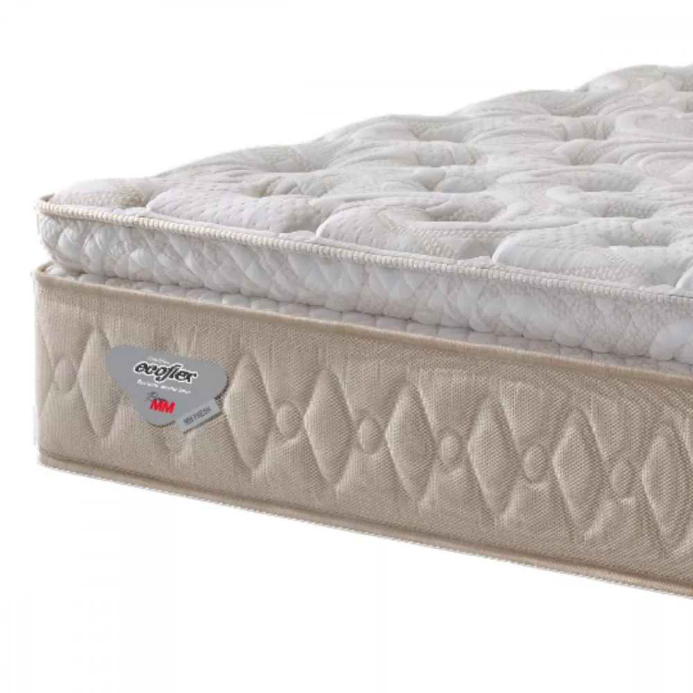 Colchão Casal MM Fresh 1,38X1,88X0,35 Ecoflex
