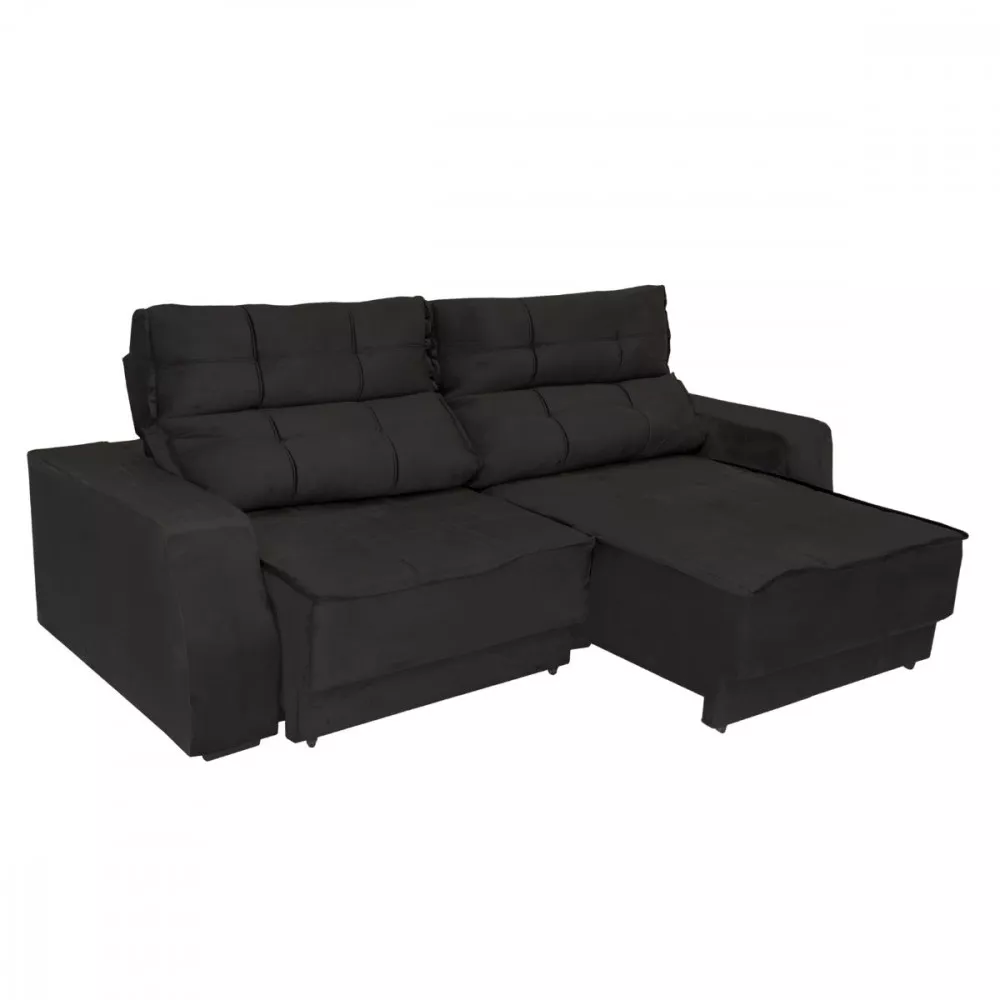 Sofá Istambul 3 Lugares Retrátil e Reclinável 2,50 Paraná