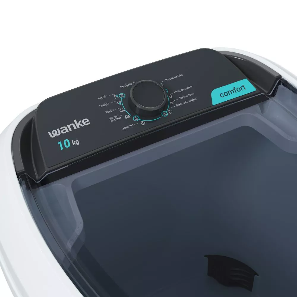 Lavadora de Roupas Wanke New Confort 10 Kg LWBE100T3