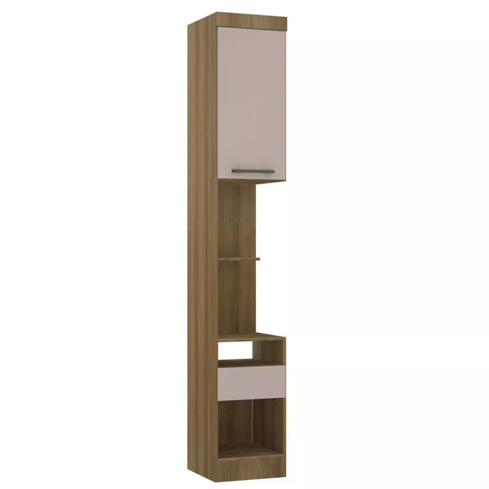 Image 2 of 11 of Conjunto Quarto Eucamoveis Paris 5 Peças 8 Portas 6 Gavetas