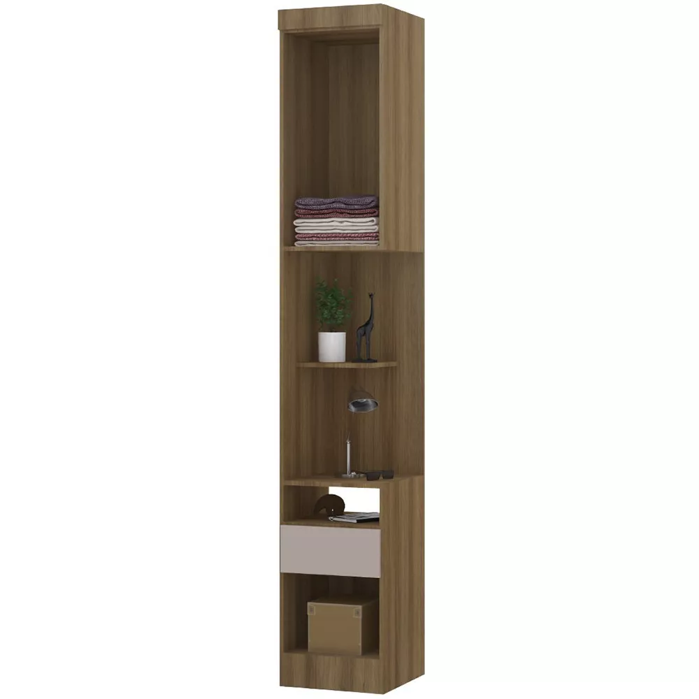 Image 4 of 11 of Conjunto Quarto Eucamoveis Paris 5 Peças 8 Portas 6 Gavetas