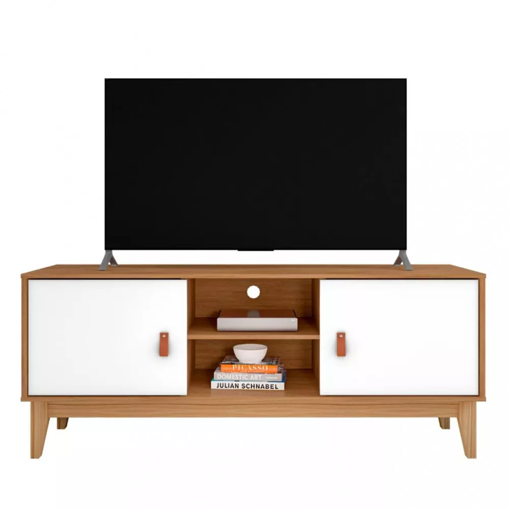 Rack para Tv até 60 Polegadas 2 Portas 135cm Safira Plus Casa D