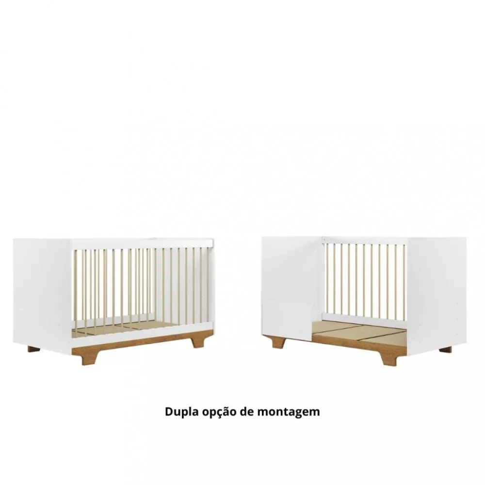 Image 1 of 7 of Berço Mini Cama Flocos Tigus Baby