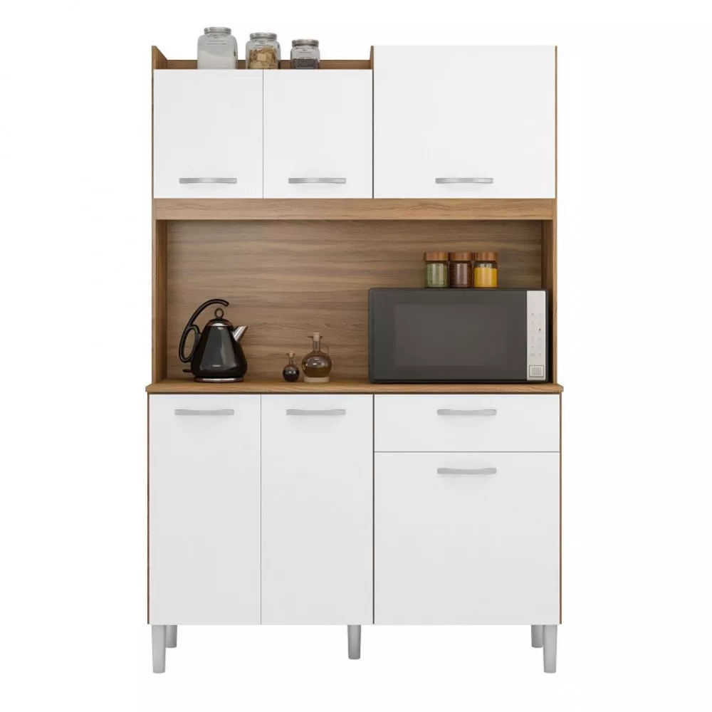 Image 1 of 4 of Cozinha Compacta 6 Portas 1 Gaveta Iris Demobile