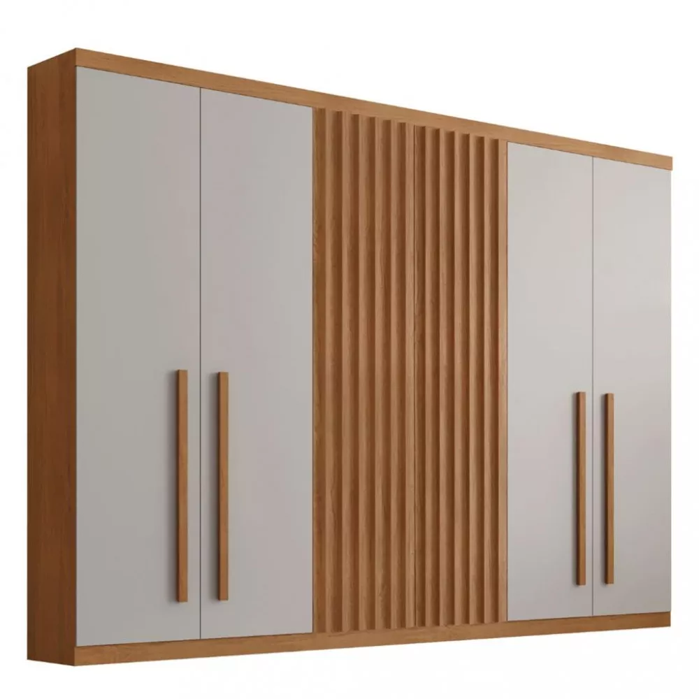 Guarda Roupa Casal 6 Portas 4 Gavetas Riviera Rufato