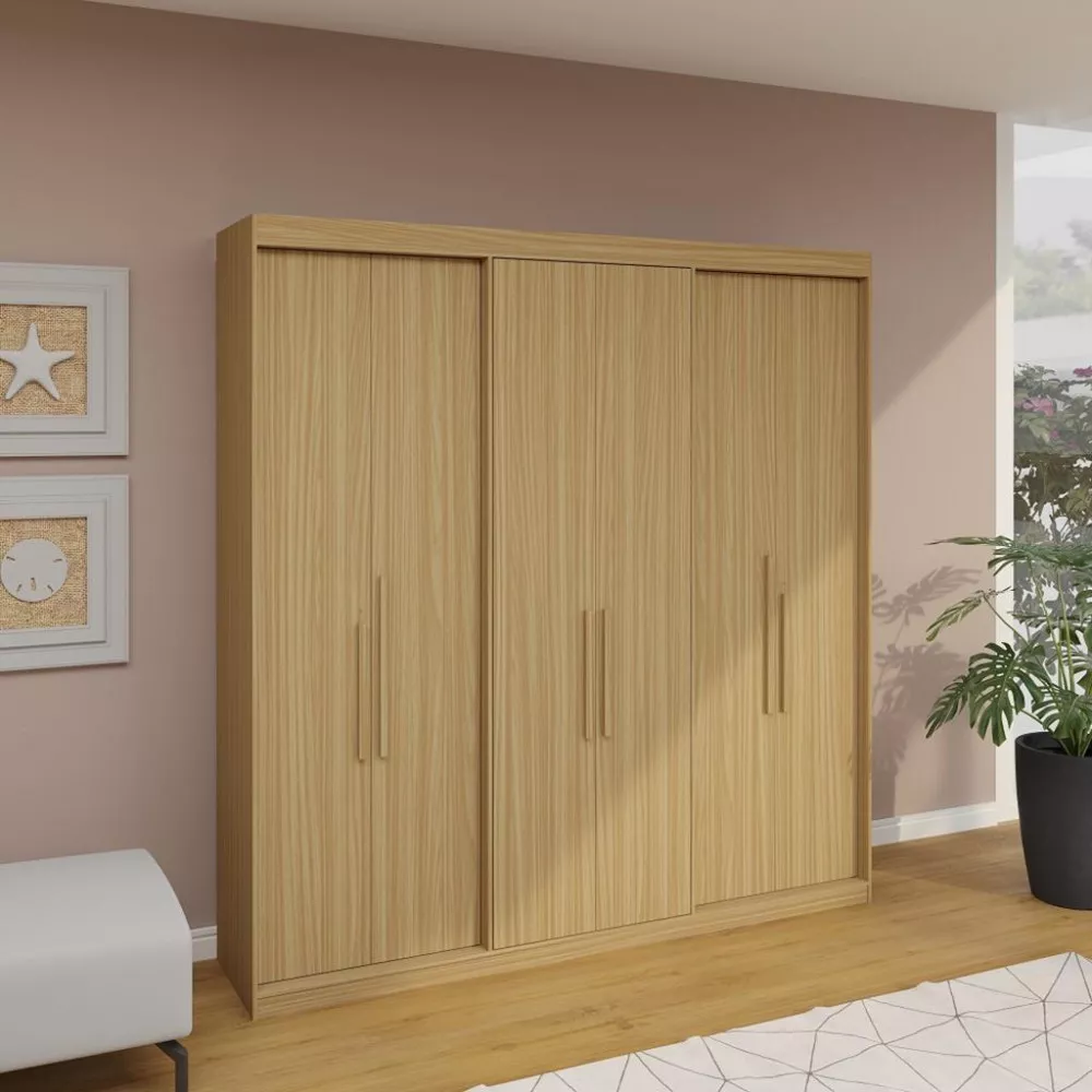 Guarda Roupa Casal 6 Portas PH1804 Herval