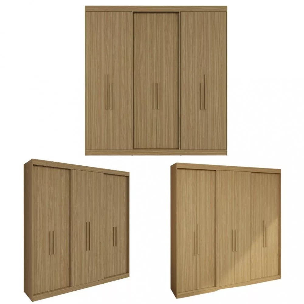 Guarda Roupa Casal 6 Portas PH1804 Herval