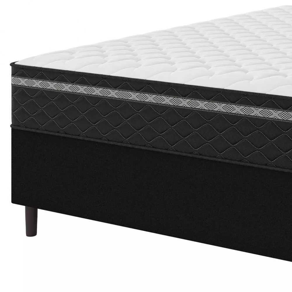 Cama Box Casal 138cm Molas Ensacadas Bari 2Cen Umaflex