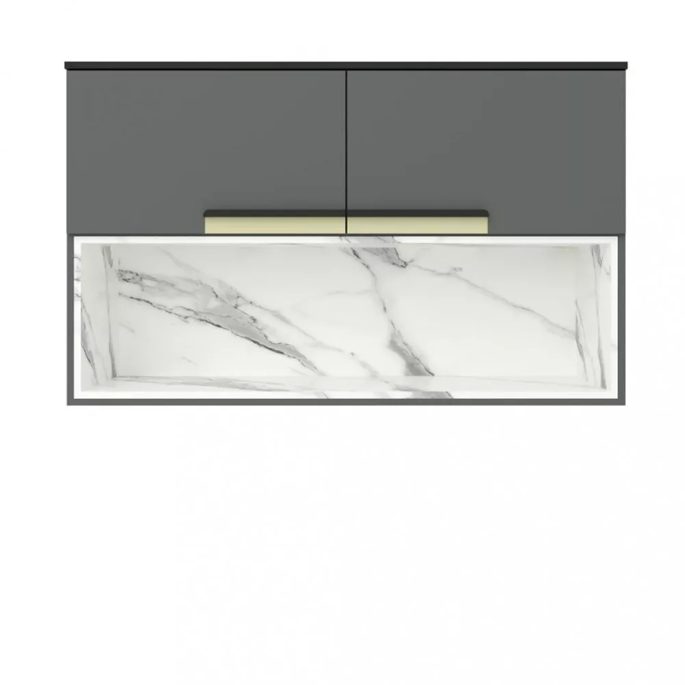 Armario Aereo 2 Porta Manhattan Herval