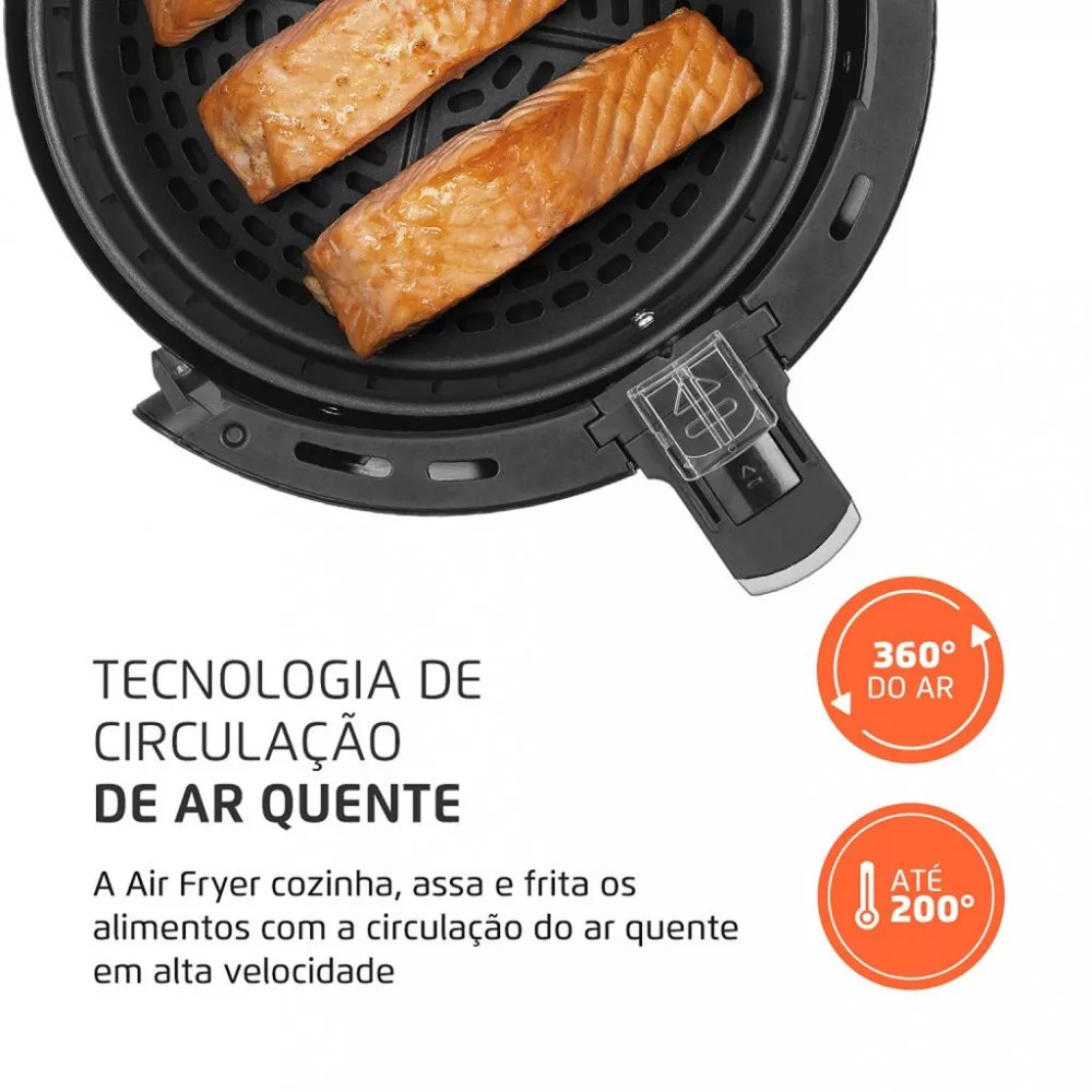 Fritadeira Elétrica Air Fryer Mondial AF-31 3,5L