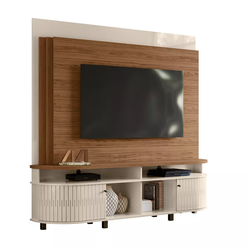 Estante Home para TV até 65 Polegadas 2 Portas com Pés Daytona Madetec