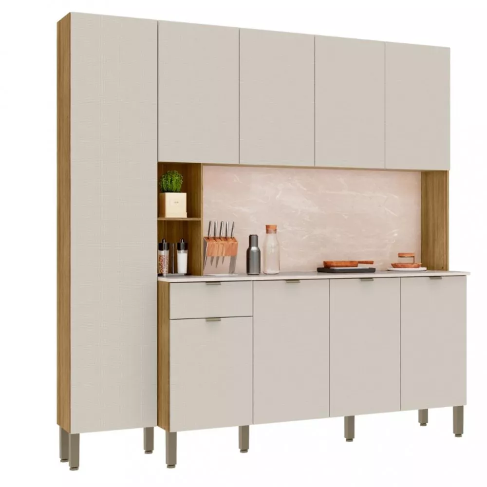 Cozinha Compacta 9 Portas 1 Gaveta Pulse Kits Paraná
