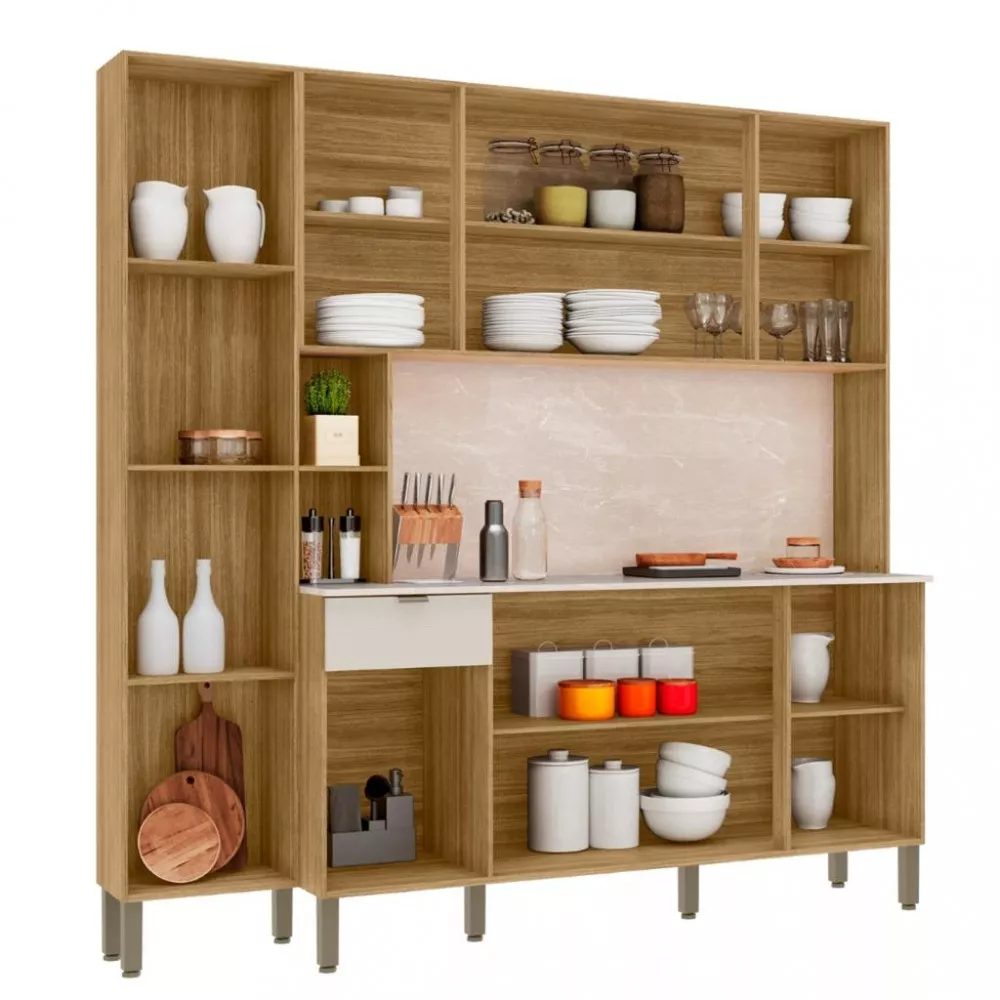 Cozinha Compacta 9 Portas 1 Gaveta Pulse Kits Paraná
